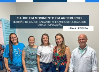 MUTIRÃO DE SAÚDE GARANTE 70 EXAMES DE ULTRASSOM PARA A POPULAÇÃO